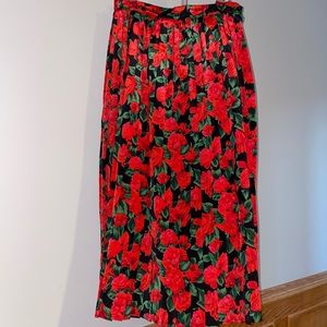 Vintage Floral Skirt